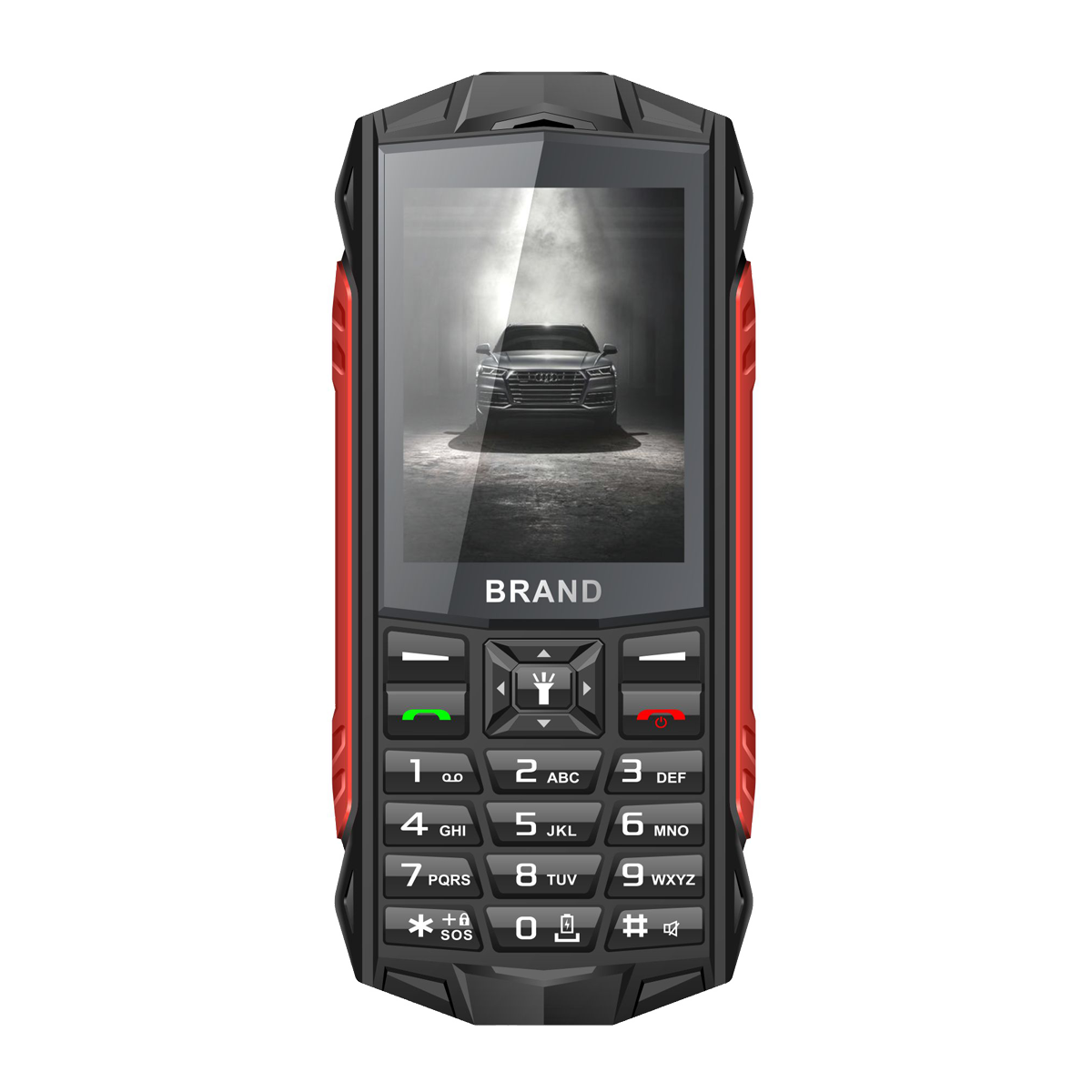 F06-4G Rugged feature phone with kaiOS